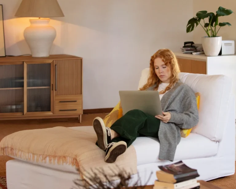wood sideboard with glass doors